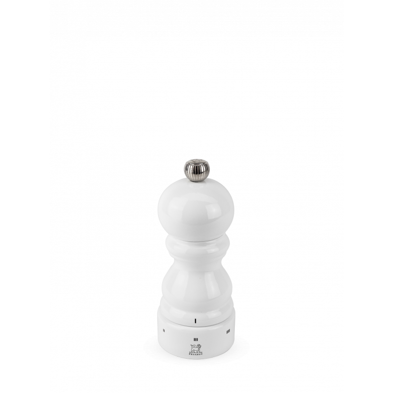 Peugeot Paris U'Select Salzmühle 12 cm Buchenholz weiß lackiert - Zirlion-Mahlwerk