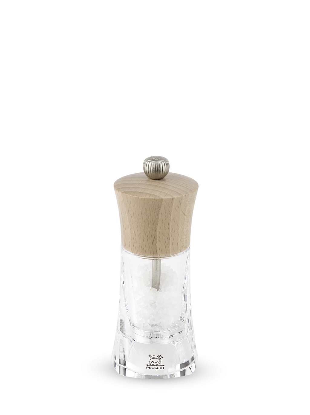 Peugeot Oléron Salzmühle 14 cm Buchenholz natur  - Zirlion-Mahlwerk