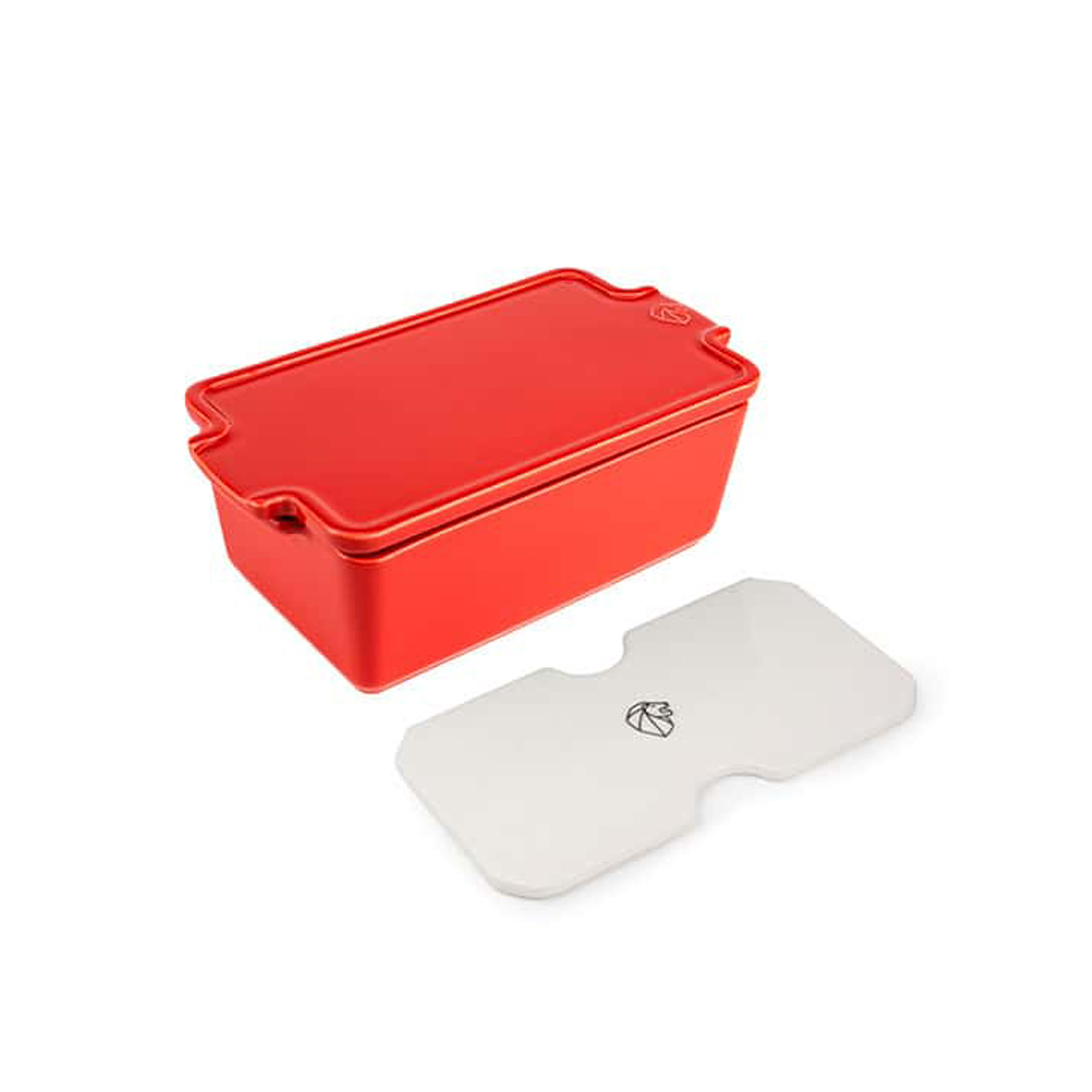 Peugeot Appolia Terrine mit Pressfunktion 20 cm rot - Keramik
