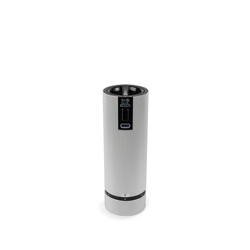 Peugeot Line Salzmühle elektrisch 15 cm Aluminium - Zirlion-Mahlwerk