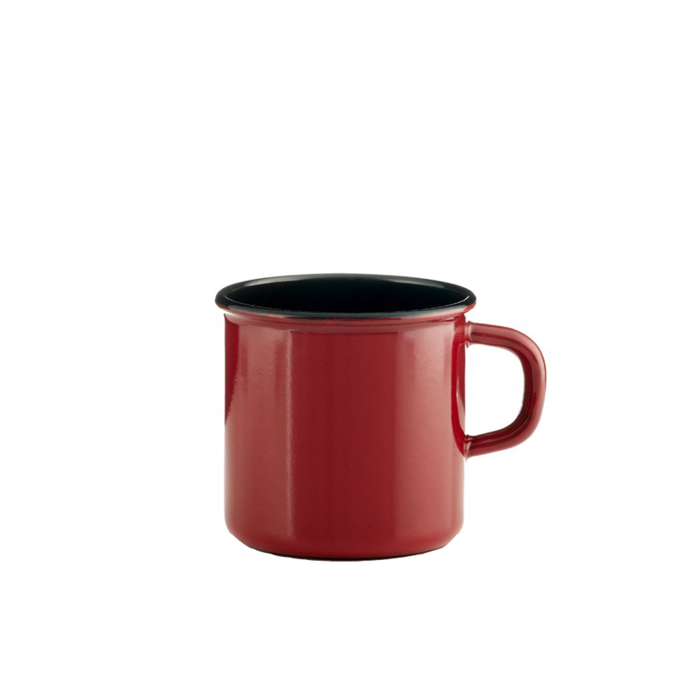 Riess-kelomat - Riess Topf Becher mit Bördel Classic Color Rot Ø8cm 3 8 Liter