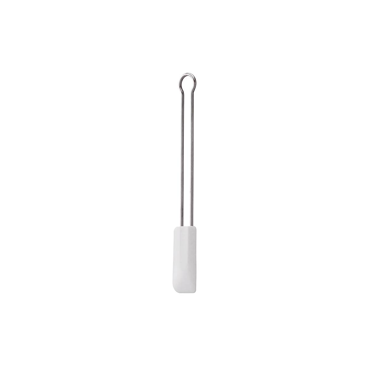 Rösle Silikon Teigschaber 20 cm weiß