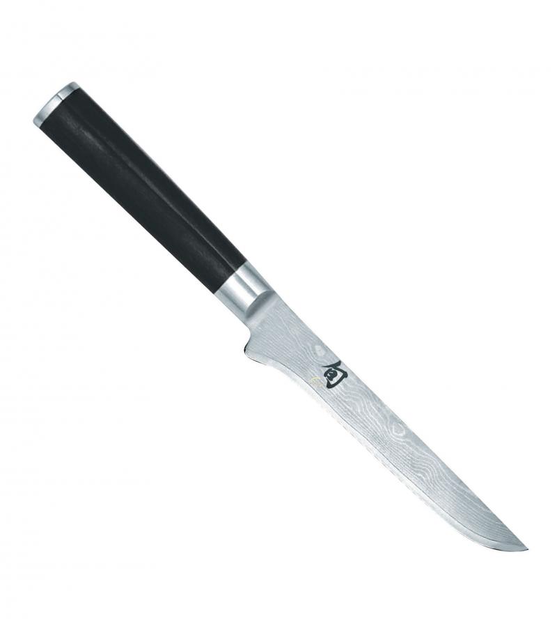 KAI Shun Classic Ausbeinmesser 15 cm / Damaststahl mit Griff aus dunklem Pakkaholz