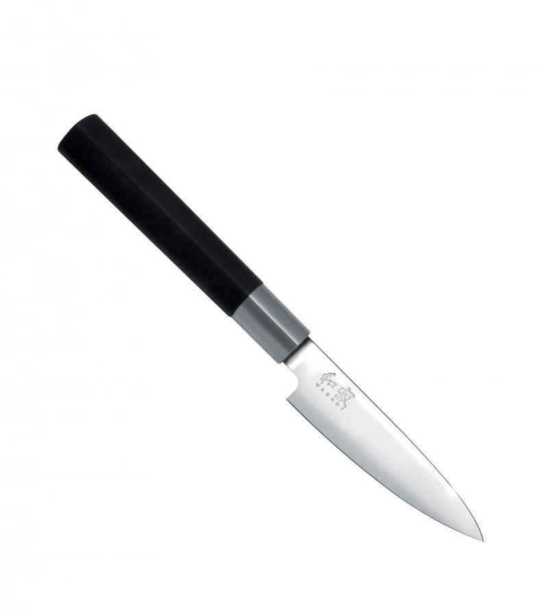 KAI Wasabi black Allzweckmesser 10 cm - Edelstahlklinge - Griff Kunststoff