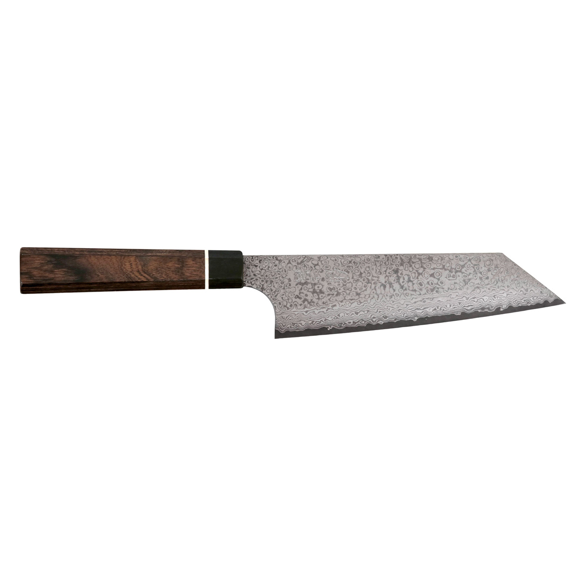 Suncraft Senzo Black Bunka Messer 16,4 cm - Damaststahl - Griff Pakkaholz