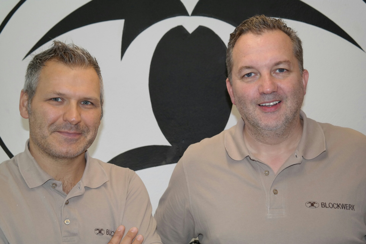 The Blockwerkers Marcel Palme and Jens Zander The Blockwerkers Marcel Palme and Jens Zander
