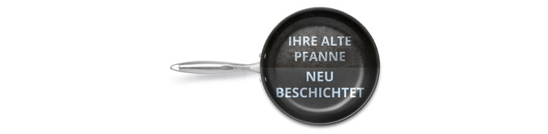 Die ITN Antihaft-Neubeschichtung von Pfannen und Töpfen Die ITN Antihaft-Neubeschichtung von Pfannen und Töpfen